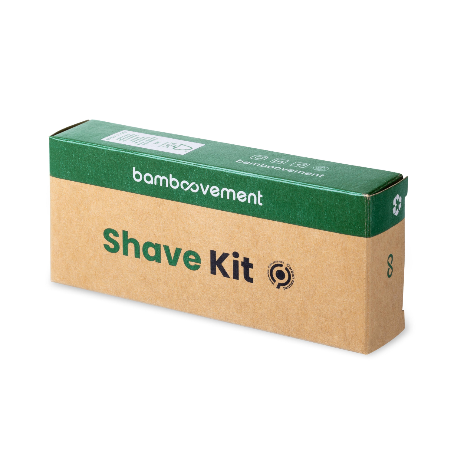 Kit da barba ecologico | Rasoio + Mini saponetta da barba