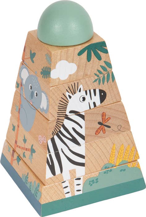 Torre Impilabile "Safari" – Divertimento e gioco Selvaggio per Piccoli Esploratori!