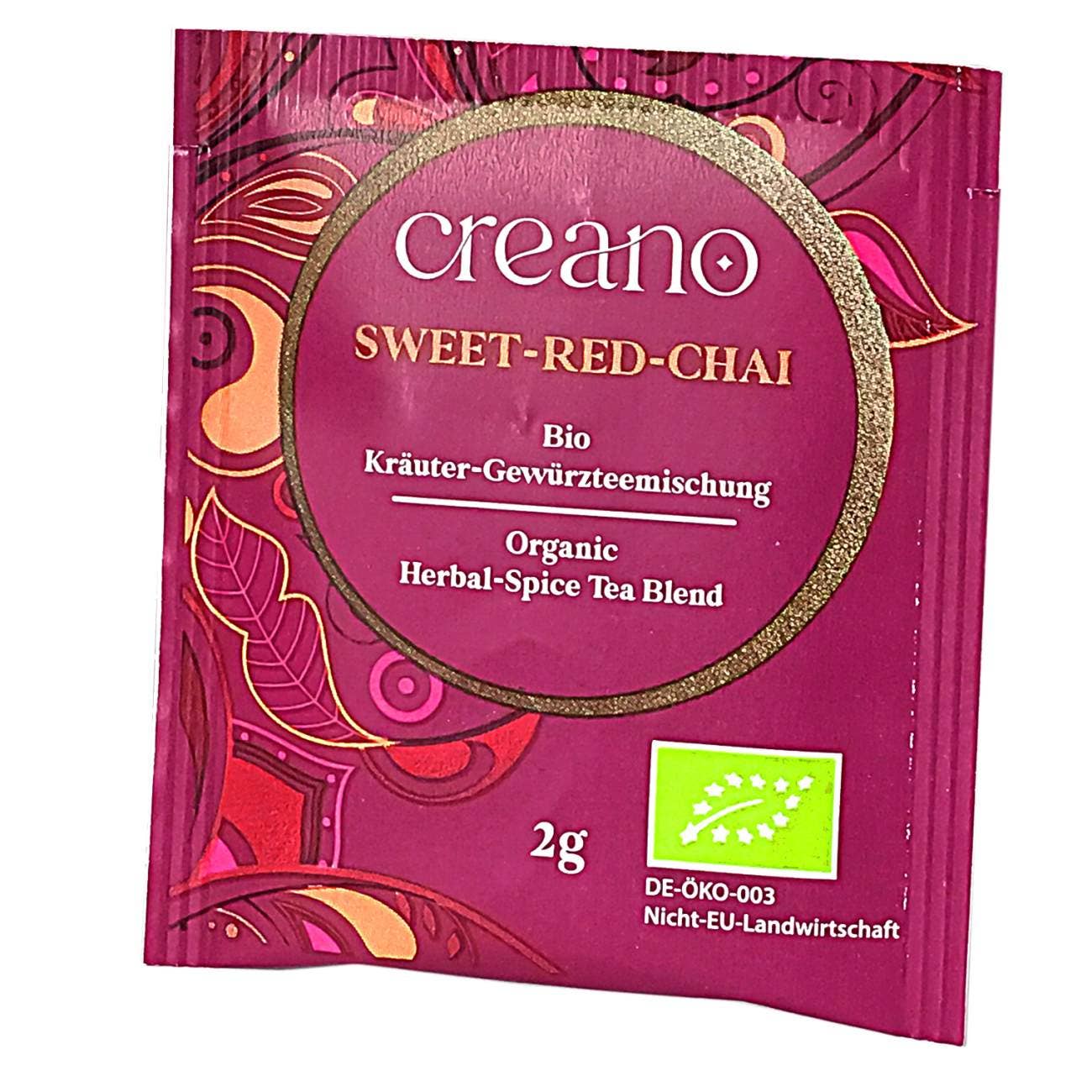 Confezione da 20 bustine di tè biologico Sweet Red Chai