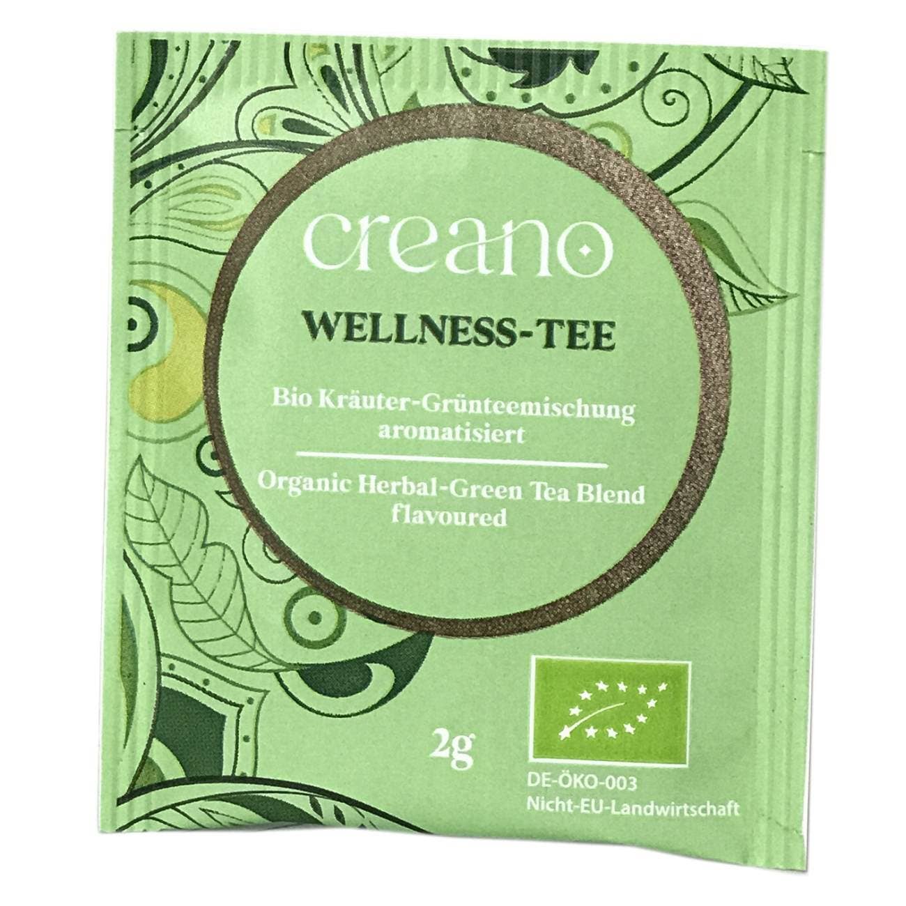 Confezione da 20 bustine di tè biologico Wellness tea