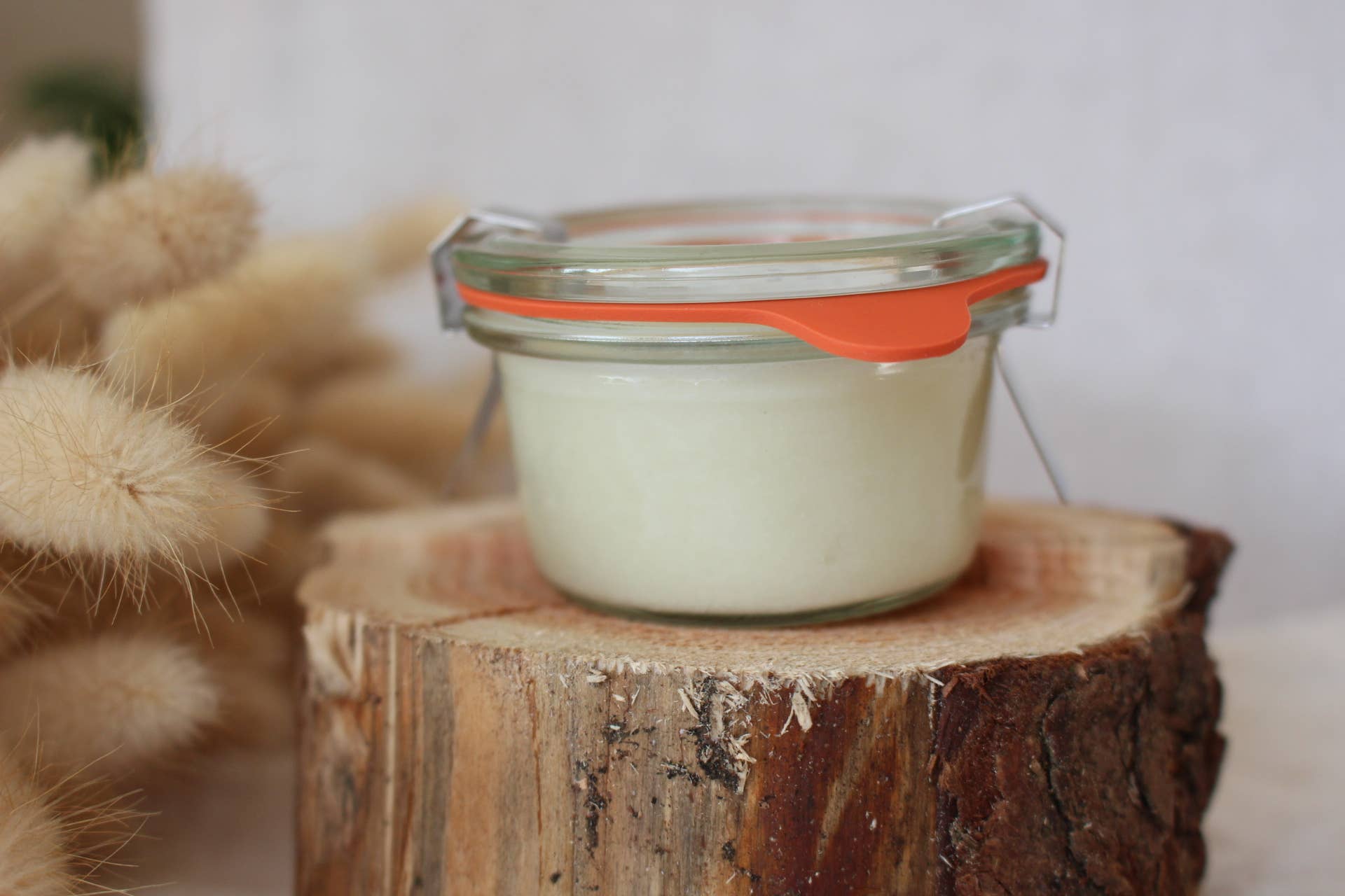 Crema deodorante «Orange» in barattolo di vetro