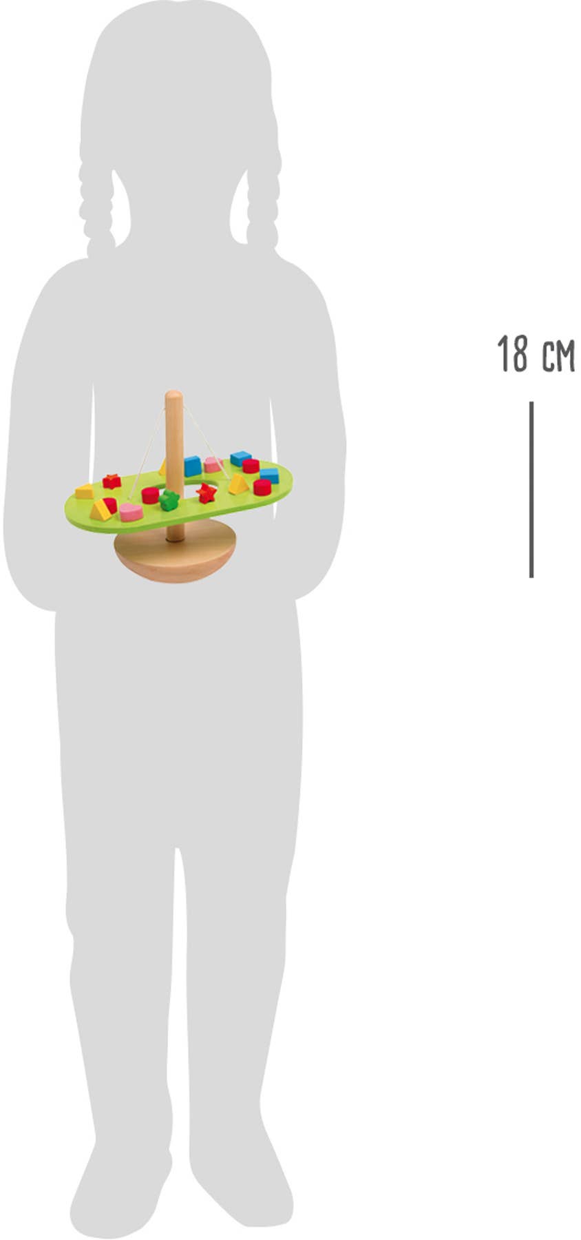 Altalena d‘equilibrio gioco in legno per bambini - Sfida la Gravità con Divertimento!