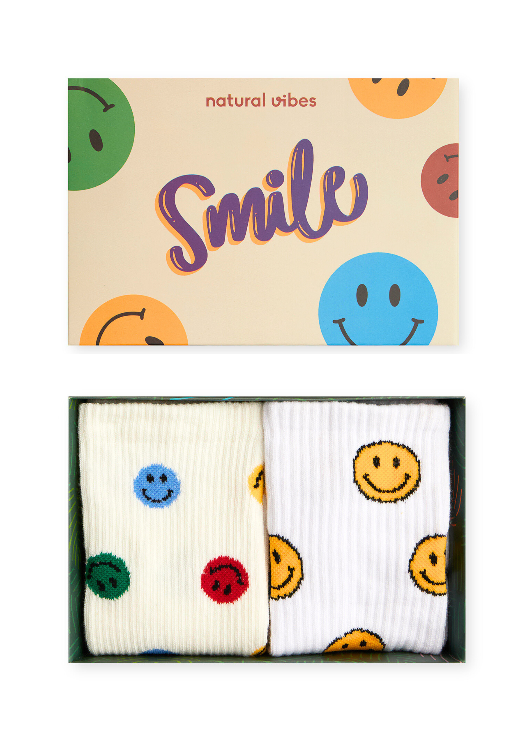 Set regalo da 2 pezzi Smile - Materiale Organico