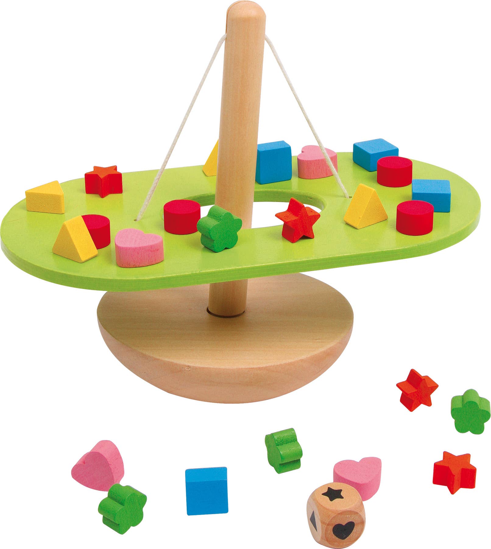 Altalena d‘equilibrio gioco in legno per bambini - Sfida la Gravità con Divertimento!