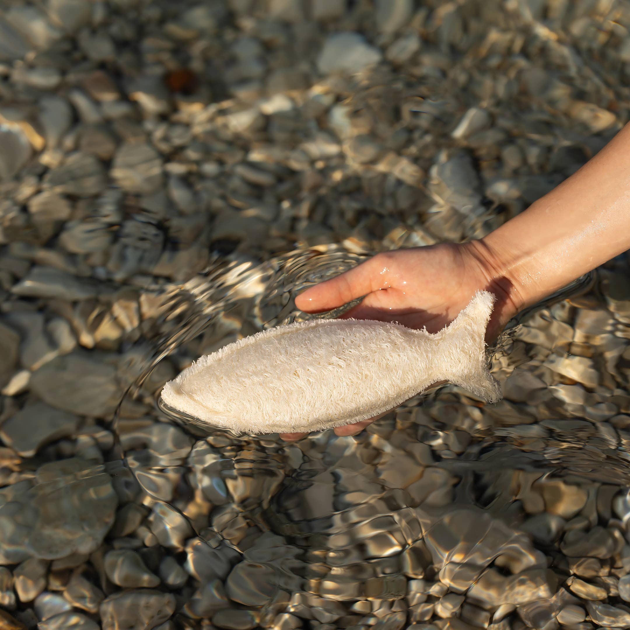 Spugna di luffa per bambini Divertimento da bagno Orsetto Eco Animale